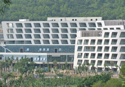 珠海格(gé)力南沙灣大(da)酒店外牆及(ji)内牆陽台