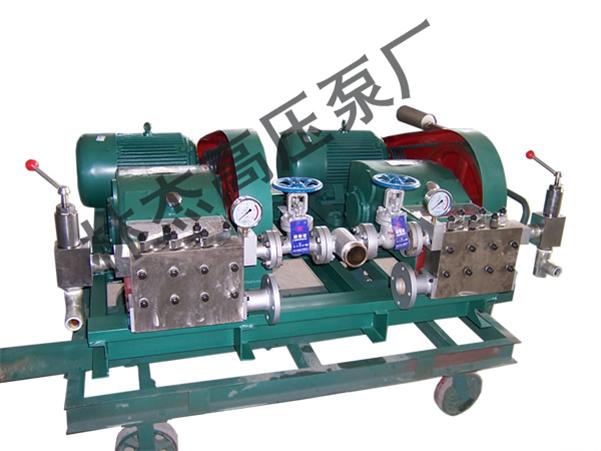 很多人對用于不(bu)同行業高壓泵的(de)使用存在錯誤觀(guān)念